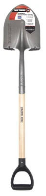 Heavy-duty Round Point Shovel With Ergonomic D-handle