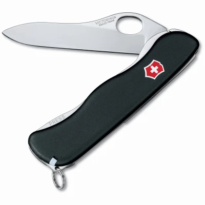 Sentinel One-hand Lockblade Knife – Sleek Non-serrated Pocket Clip