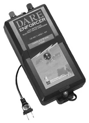 Powerful 0.5 Joule Electric Fence Energizer For 50-acre Coverage