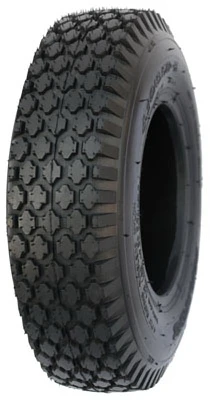 Durable 4.10x3.50-6 Lawn Tractor Tire With Studded Diamond Tread