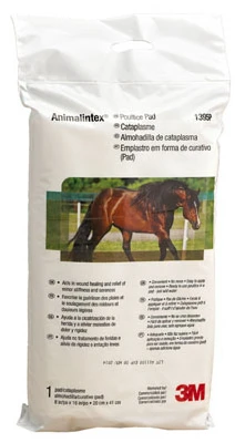 Animalintex 8x16 Inch Hoof Poultice Pad For Equine Care