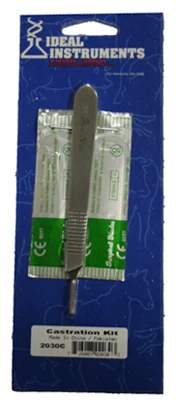 Complete Livestock Castration Kit With Essential Surgical Tools