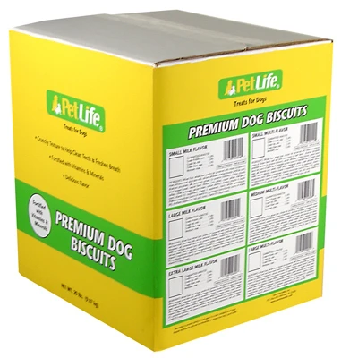 Multi-flavor Dog Biscuits, Large, 20 Pounds - Model 02901