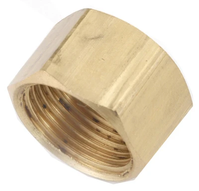 5/8" Lead-free Brass Compression Cap – Reliable Plumbing Seal