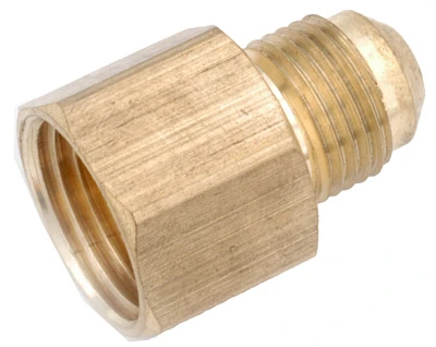 Lead-free Brass Flare Connector 3/8" To 1/2" Fip