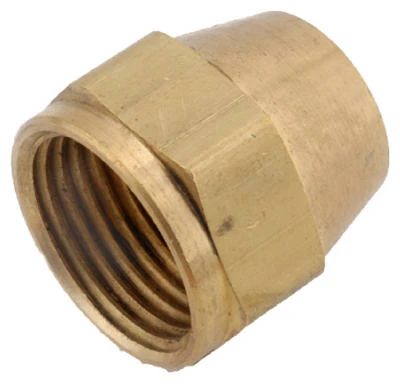 Lead-free 3/8 Inch Short Rod Nut - 2 Pack