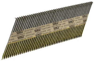 3-1/4" Clipped Head Collated Framing Nails – 2,500 Count