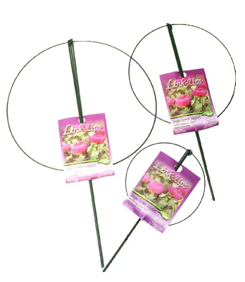 Flower Support Green Trellis, 30 X 18-inches With Durable Legs