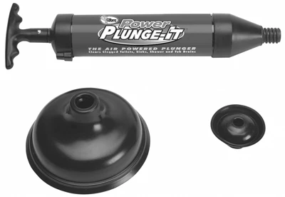 14" Air-powered Drain Plunger For Effective Clog Removal