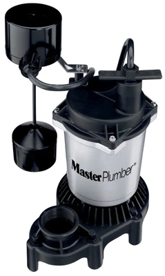Sump Pump, 0.5-hp Motor, Cast Iron & Zinc, 4,700 Gph Performance
