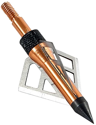 Copper Lighting Xst Broadhead - 100 Grain, 3-pack, 1-1/16" Cutting Diameter