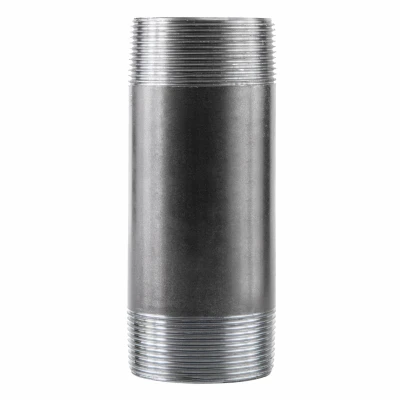 2" X 5.5" Schedule 40 Black Steel Pipe Nipple