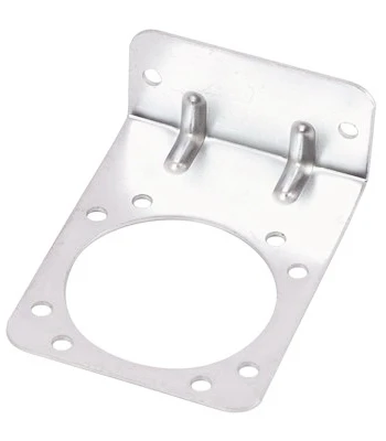 Durable 7-wire Rv Trailer Connector Mounting Bracket