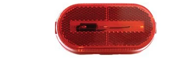 Bright Red Truck & Trailer Side Marker Light – 4.1" X 2" Incandescent