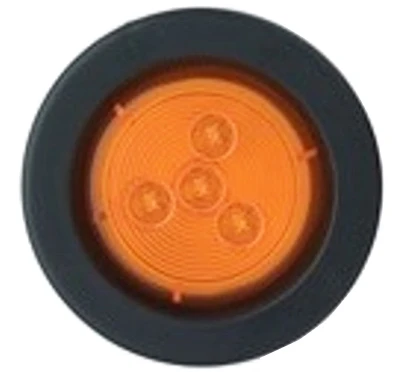 Amber 2-inch Led Trailer Marker Light Kit With Weatherproof Housing