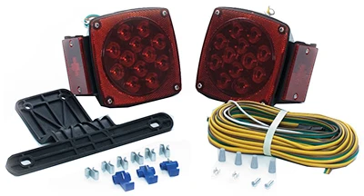 Waterproof Led Trailer Light Kit With Multi-function Submersible Design