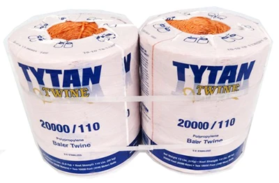 Bright Orange Polypropylene Baler Twine – Dual 10,000 Ft Spools