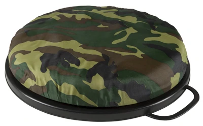 Camouflage 5-gallon Swivel Seat Bucket Lid For Outdoor Use
