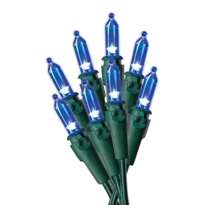 Christmas 100-light Set, Mini, Blue