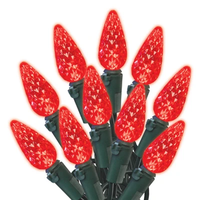 70ct Red C6 Light Set