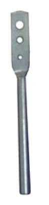 Galvanized 3-hole Electric Fence Wire Twister – 4.5 Inch