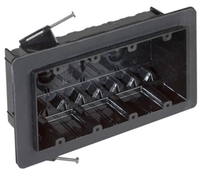 4-gang Drafttight Electrical Box With 60 Cu. In. Capacity