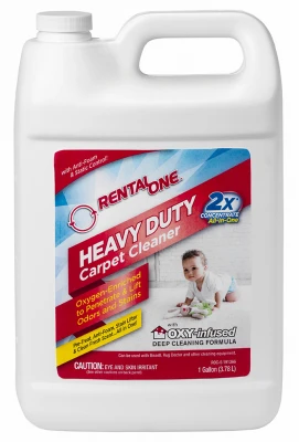 Fresh Scent 2x Heavy Duty Oxygen Carpet Cleaner - 1 Gallon