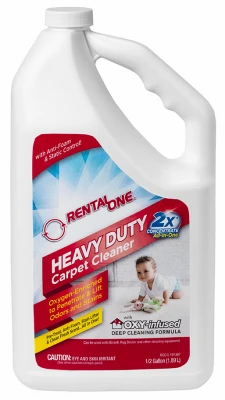 Double Strength Fresh Scent Heavy Duty Oxygen Carpet Cleaner - 0.5 Gallon