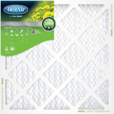 30x30 X 1 Inch Pleated Air Filter, Merv 8, Lasts 90 Days, Model B1-3030-8-12