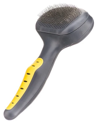 Gripsoft Small Self-cleaning Slicker Brush For Dogs