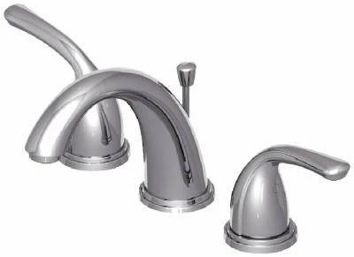 Brushed Nickel Widespread Two-handle Bathroom Faucet