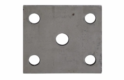 Trailer Spring Tie Plate For 5,300 Lb Axles, Cold Rolled Steel, Model Uu648000