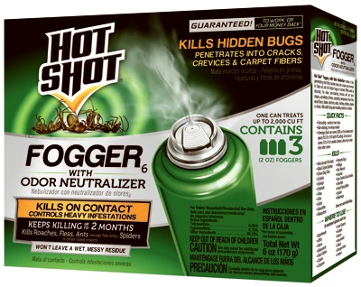 3-pack 2 Oz. Insect Fogger With Odor Neutralizer