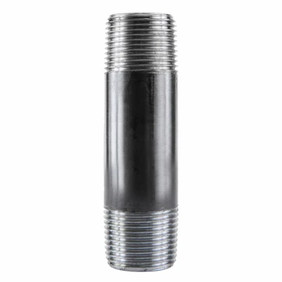 3/4" X 3.5" Schedule 40 Black Steel Pipe Nipple For Gas & Air