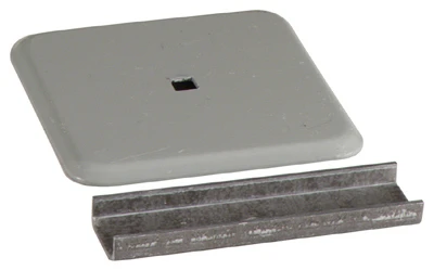 Aluminum Conduit Hub Closing Plate For Electrical Systems