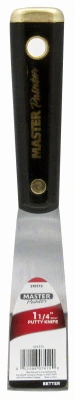 Precision Bent Putty Knife With 1.25-inch High Carbon Steel Blade