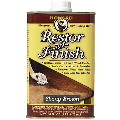 s Restor-a-finish Ebony Brown 16 Oz – Wood Finish Restorer