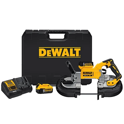 Max Cordless Band Saw Kit With Brushless Motor And Dual 20v Batteries