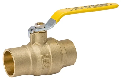 Durable 1/2" Lead-free Solder Ball Valve With Corrosion Resistance