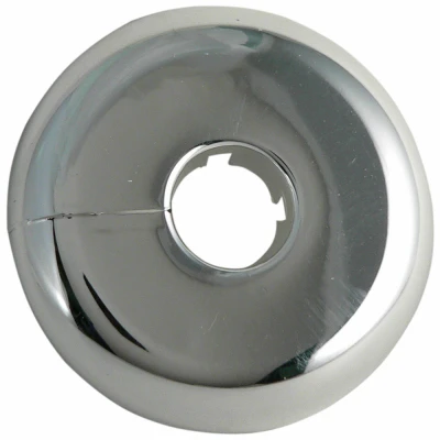 Chrome-plated 1/2-inch Floor & Ceiling Plate Flange For Copper Conduit