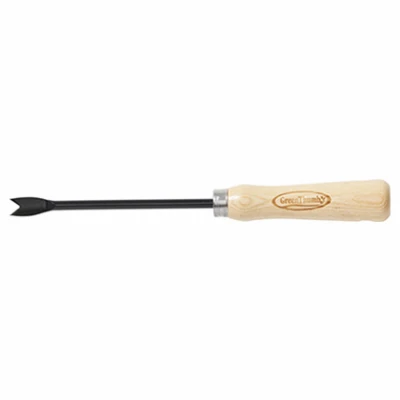 12-inch Wooden Handle Garden Weeder For Efficient Weed Removal