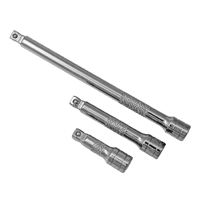 3-piece 1/2" Drive Wobble Extension Set