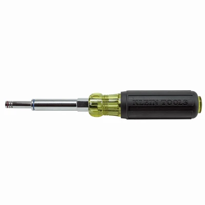 5-in-1 Multi-bit Nut Driver With Color-coded Interchangeable Bits