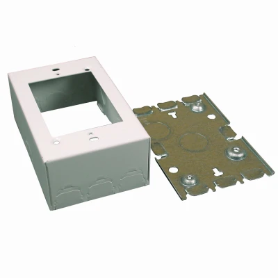 Extra-deep White Metal Device Box – 1.75 Inch Depth