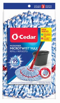 Microfiber Max Twist Mop Head Replacement – 16-inch Extra Large