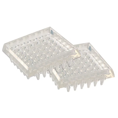 Furniture Cups, Clear Plastic, Square, Spiked, 1-7/8-in., 4-pk.