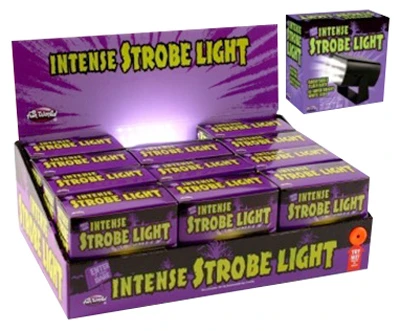 Portable Adjustable Led Strobe Light With Battery Power
