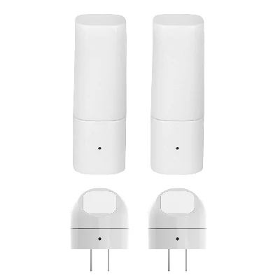 4-pack Led Night Light Set With Adjustable And Cylinder Designs
