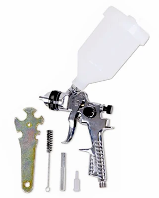 Hvlp Gravity Spray Gun With Adjustable Regulator