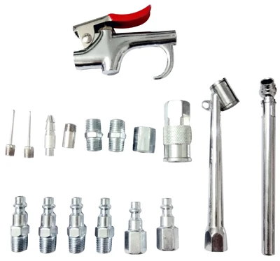 Comprehensive 17-piece Air Compressor Accessory Set
